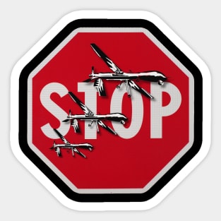 Stop War Stop sign, Banksy Grafitti Sticker